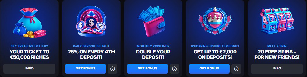 Special SkyCrown casino Promos